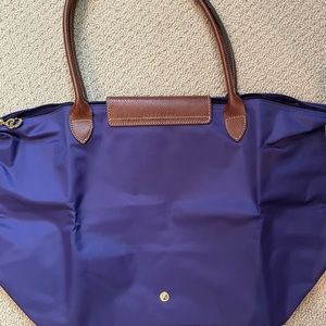 Longchamp original purple shoulder bag brand new
